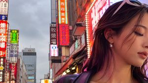 霓虹东京街头肖像