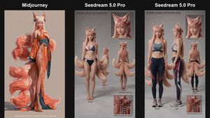 Nine-Tailed Fox Swimsuit Outfit