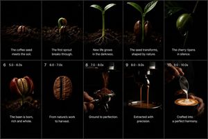 Cinematic Coffee Journey Storyboard