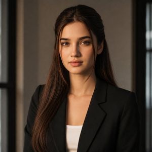 Cinematic Luxury Fashion Portrait