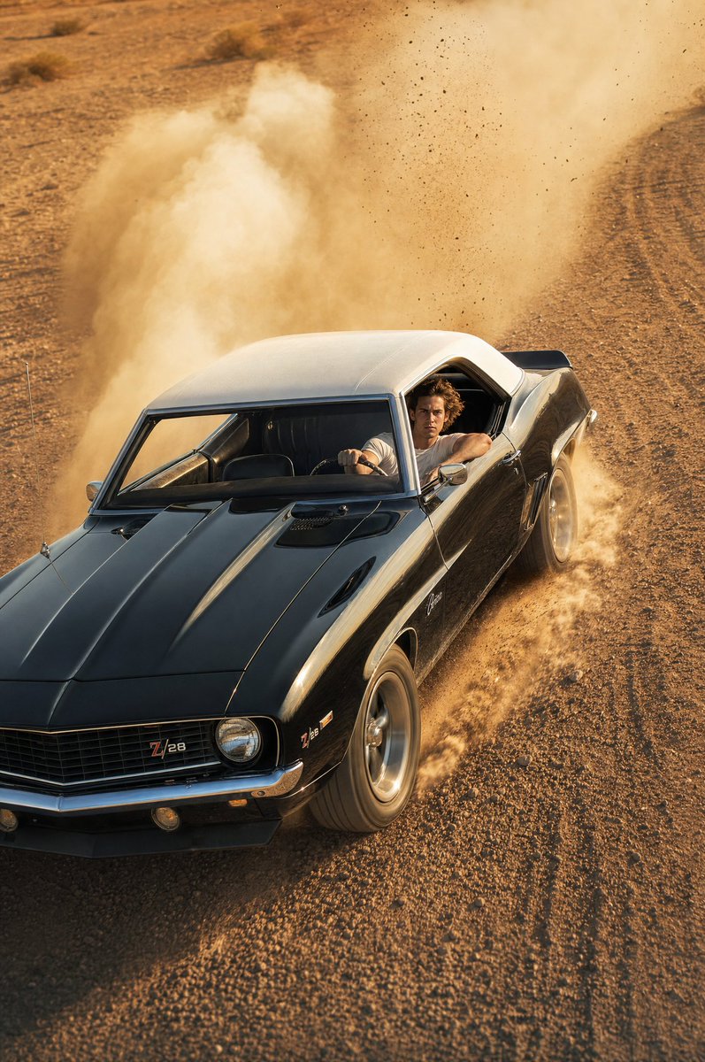 1969 Chevrolet Camaro desert powerslide