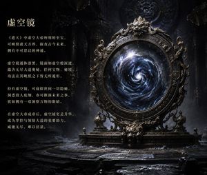 Ancient Void Mirror Artifact Poster