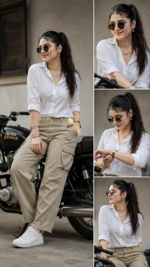 Vintage Royal Enfield Motorcycle Collage
