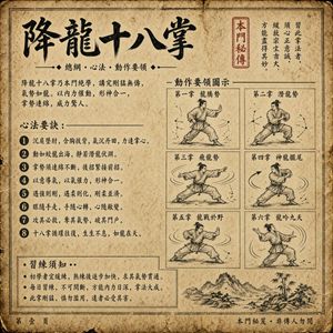 Ancient Dragon Palm Kung Fu Manual