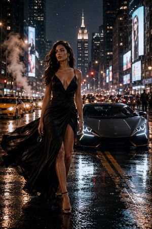 Midnight Manhattan Luxury Scene