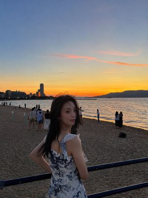 Sunset Beach Travel Photography