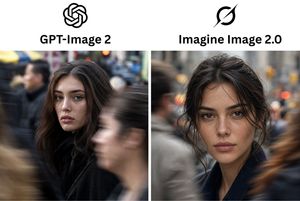 AI Model Portrait Comparison