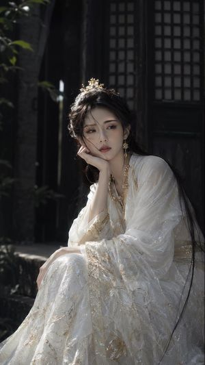 Warring States Period Princess Portrait Photography