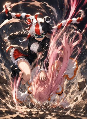 Anime Impact Battle Scene