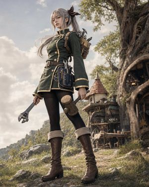 Fantasy Craftswoman Cosplay Portrait