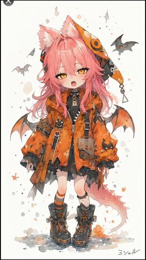 Halloween Fox-Eared Fantasy Girl