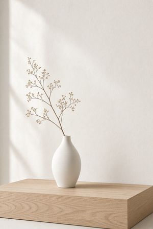 Minimalist Balanced Conceptual Scenes