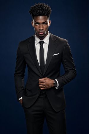 Ultra-Realistic Formal Studio Photography
