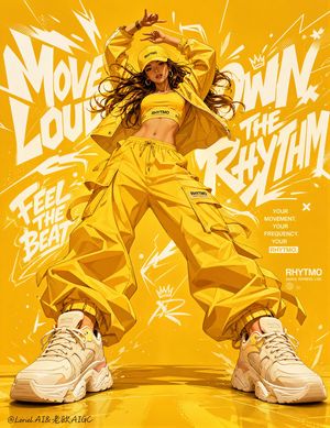 Urban Fashion Advertising Poster