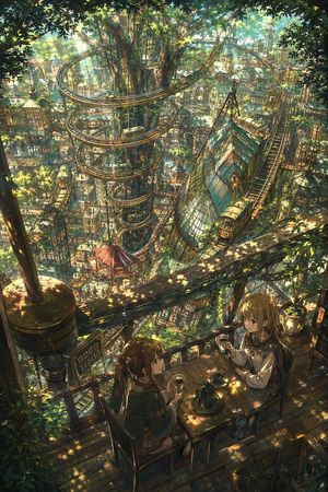 Fantasy Treetop Tram City Café