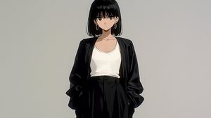 Modern Anime Fashion Character