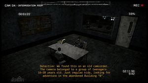 CCTV Interrogation Room Horror Still