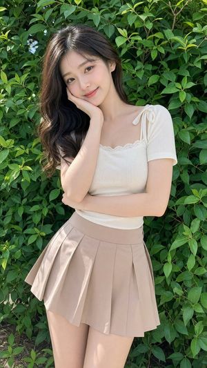 Korean Summer Fashion Portrait