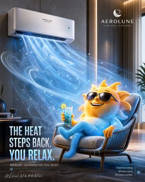 Luxury Desert Air Conditioner Advertisement