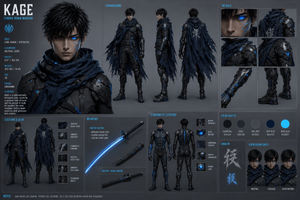 Cyborg Ronin Character Sheet