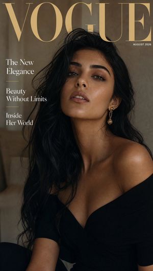 Vogue Style Editorial Magazine Cover
