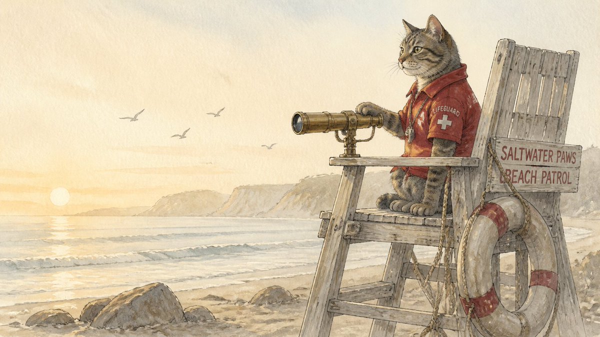 Multi-Style Cat Lifeguard Prompts