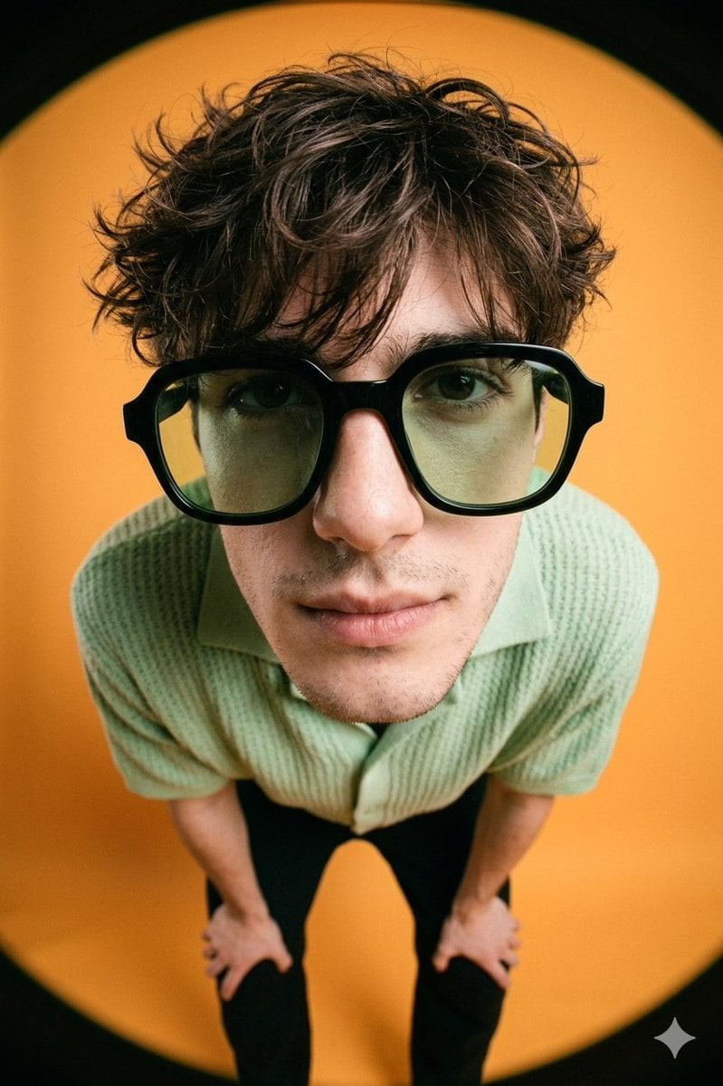 Fisheye Orange Gen Z Summer Menswear