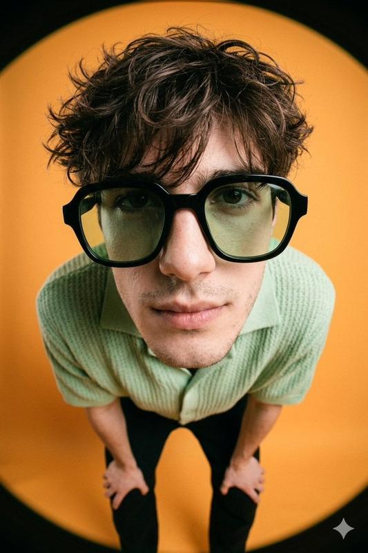 Fisheye Orange Gen Z Summer Menswear