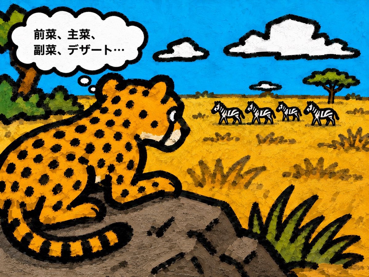 Cheetah Thinking of Dinner