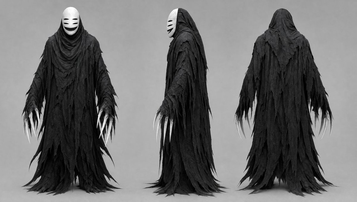 Dark Ghost Spirit Turnaround