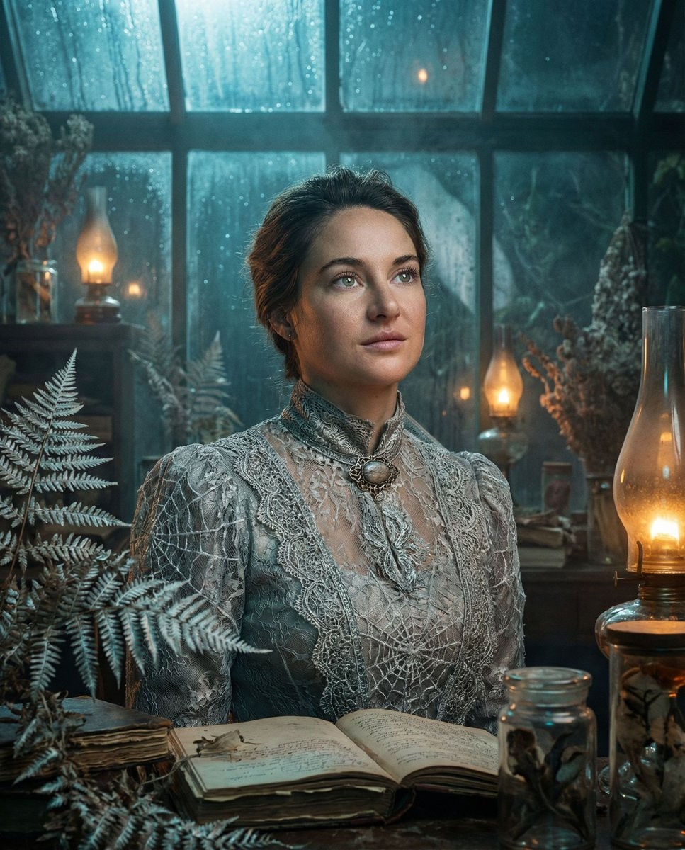 Botanical Archive Victorian Portrait