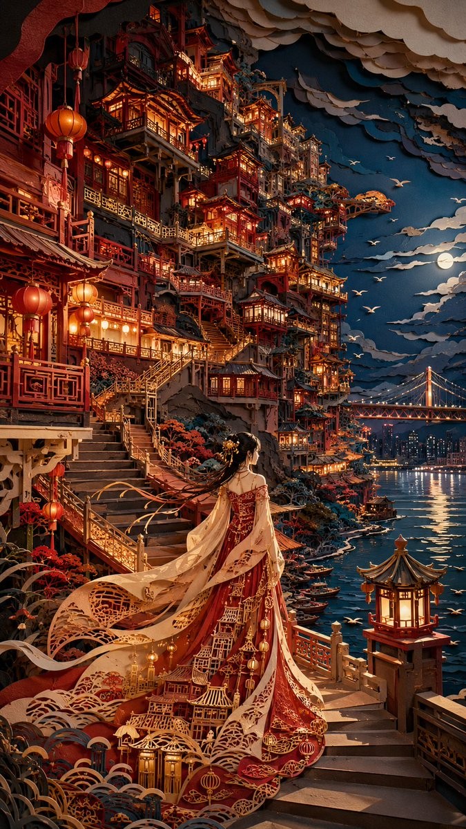 Oriental Papercut Art of Hongyadong