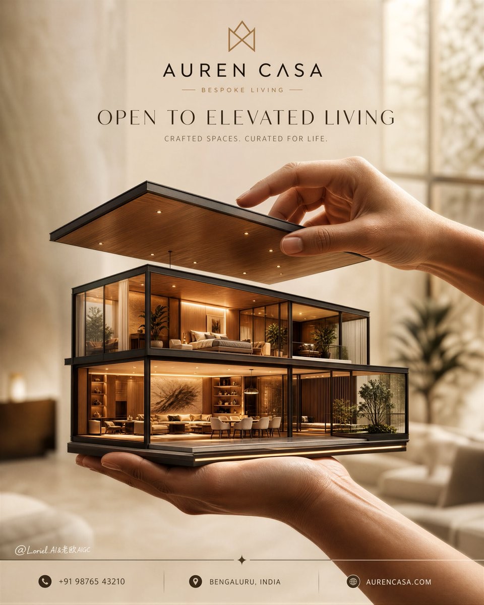 Luxury Real Estate Sales Poster