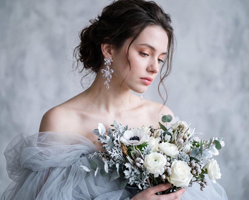 Identity-Preserving Tulle Dress Portrait