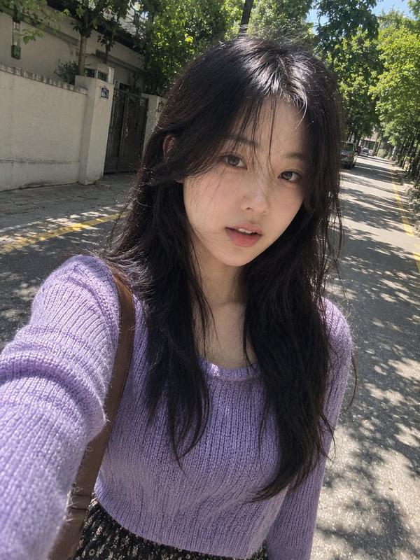 Realistic Smartphone Selfie Portrait