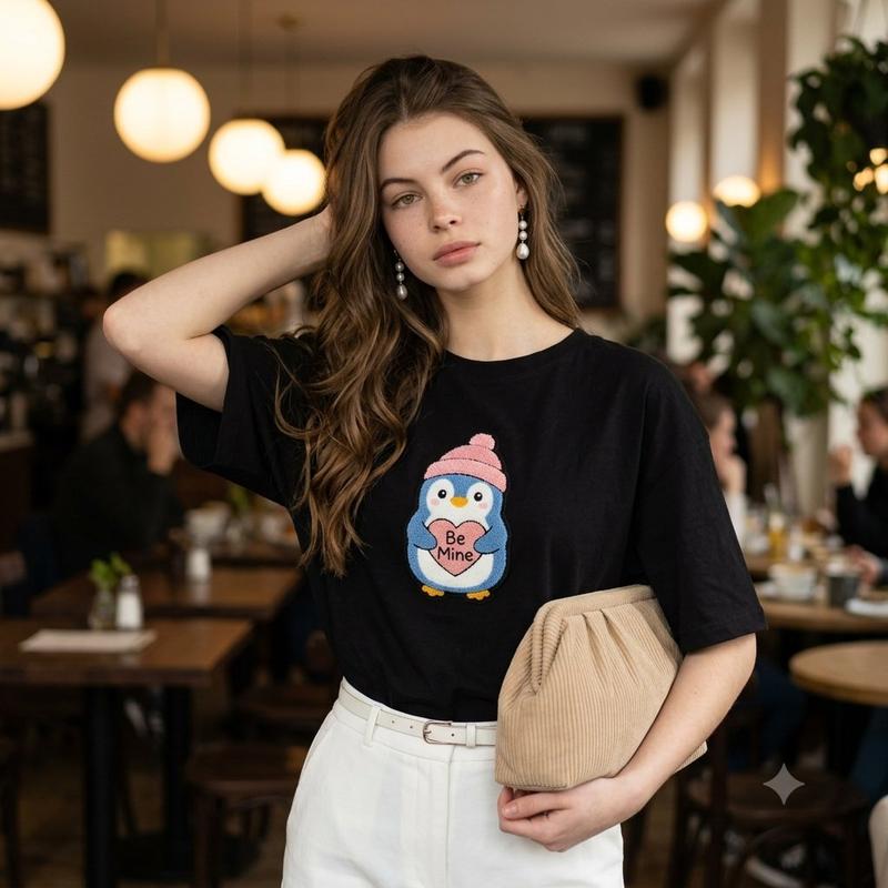 Fashion Editorial Portrait in Cafe
