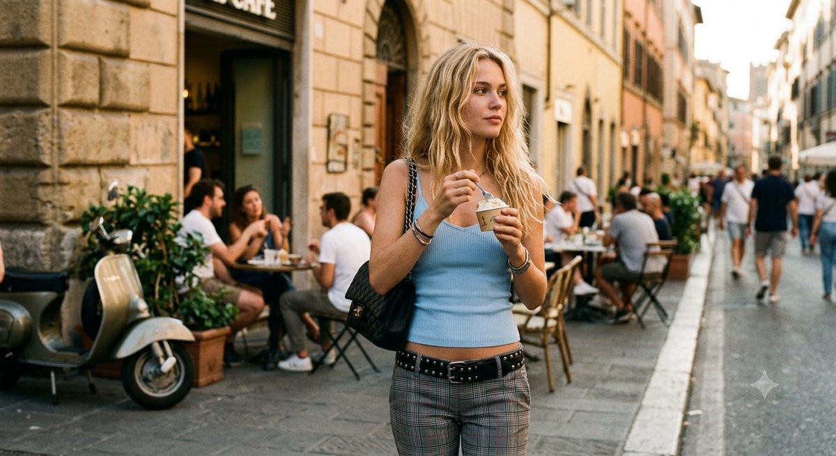 European Cafe Street Photography