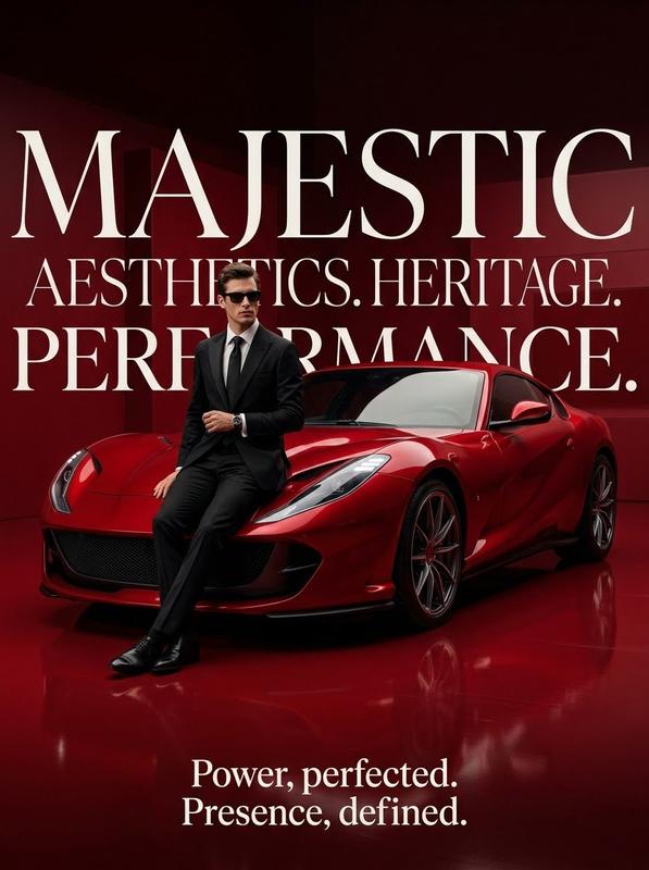 Luxury Automotive Surrealist Poster