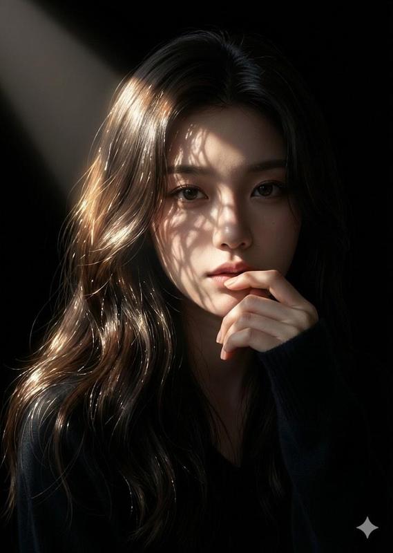 Golden Light Cinematic Portrait