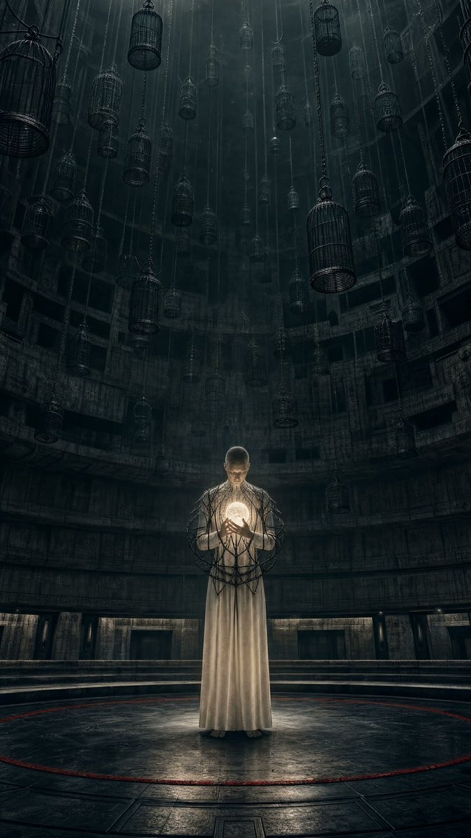 Dystopian Dark Surrealist Concept Art