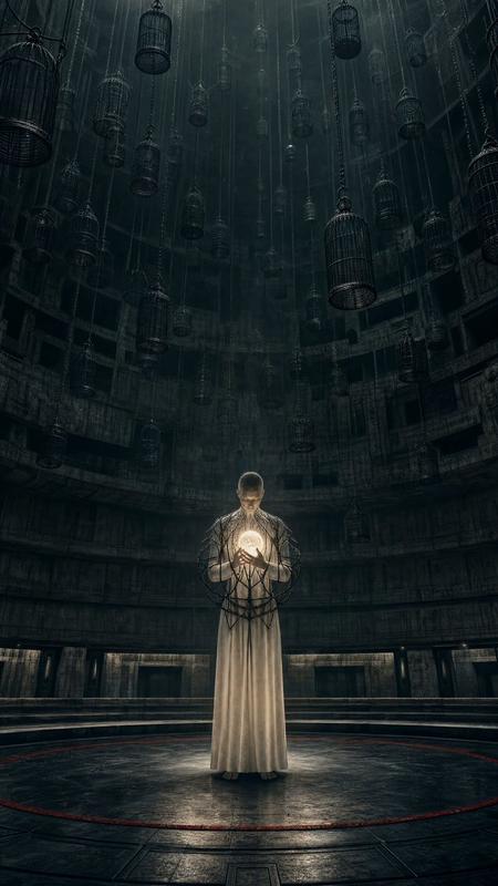 Dystopian Dark Surrealist Concept Art