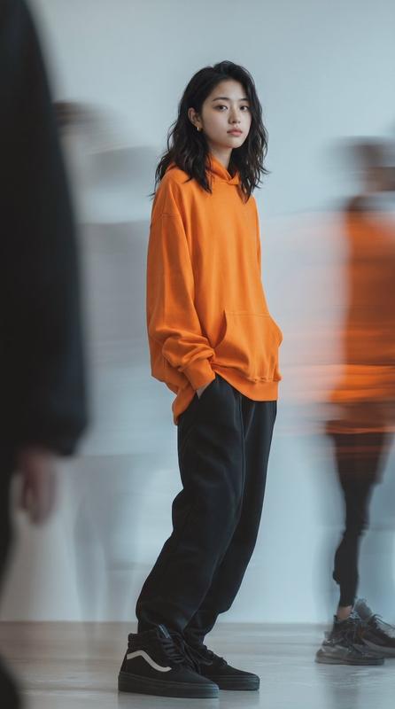 Street-Style Long-Exposure Fashion