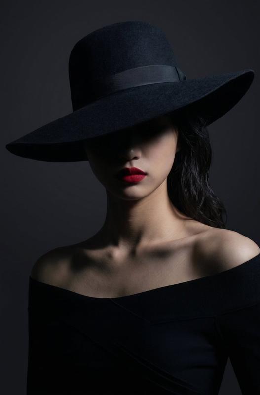 Chiaroscuro Fashion Portrait
