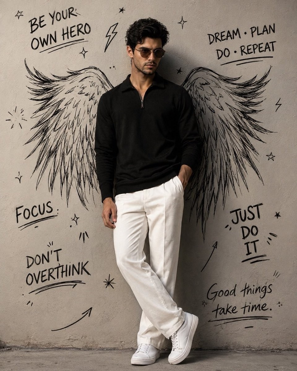 Urban Angel Street Portrait