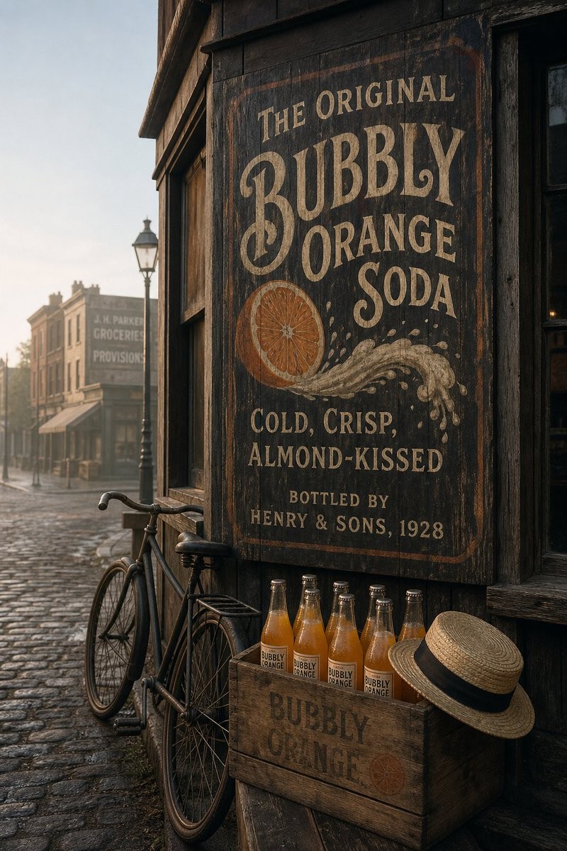1920s Soda Shop Sign