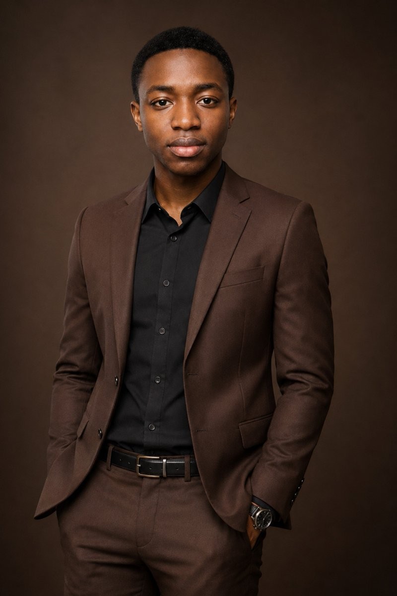 Premium Suit Studio Portrait