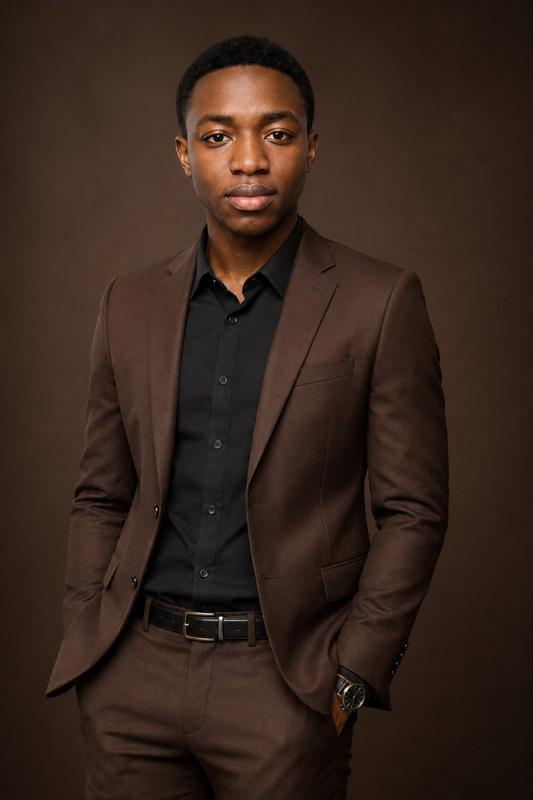 Premium Suit Studio Portrait