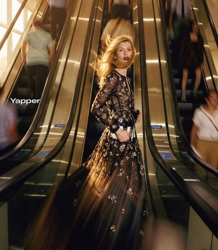 Escalator Motion Fashion Editorial