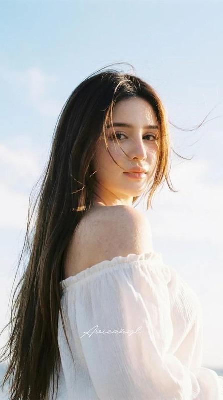Backlit Long-Hair Film Portrait