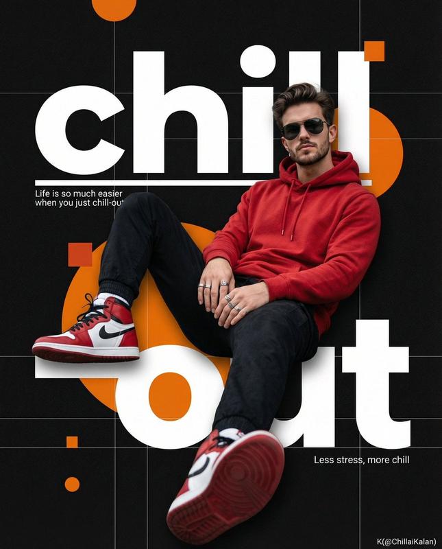 Chill-out Cinematic Poster Portrait